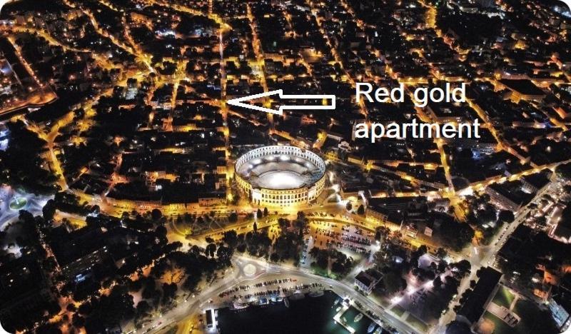 Red Gold Apartment Pula Ngoại thất bức ảnh